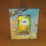 The Lucky Clock Colourful Seal design with pendulum Battery operated NIB