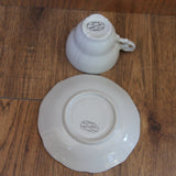 SHAFFORD MASO WANE SMALL CUP AND SAUCER MADE IN JAPAN ESPRESSO