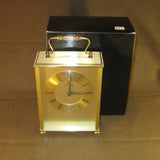 Hoverta Brass Carriage / Mantel Clock